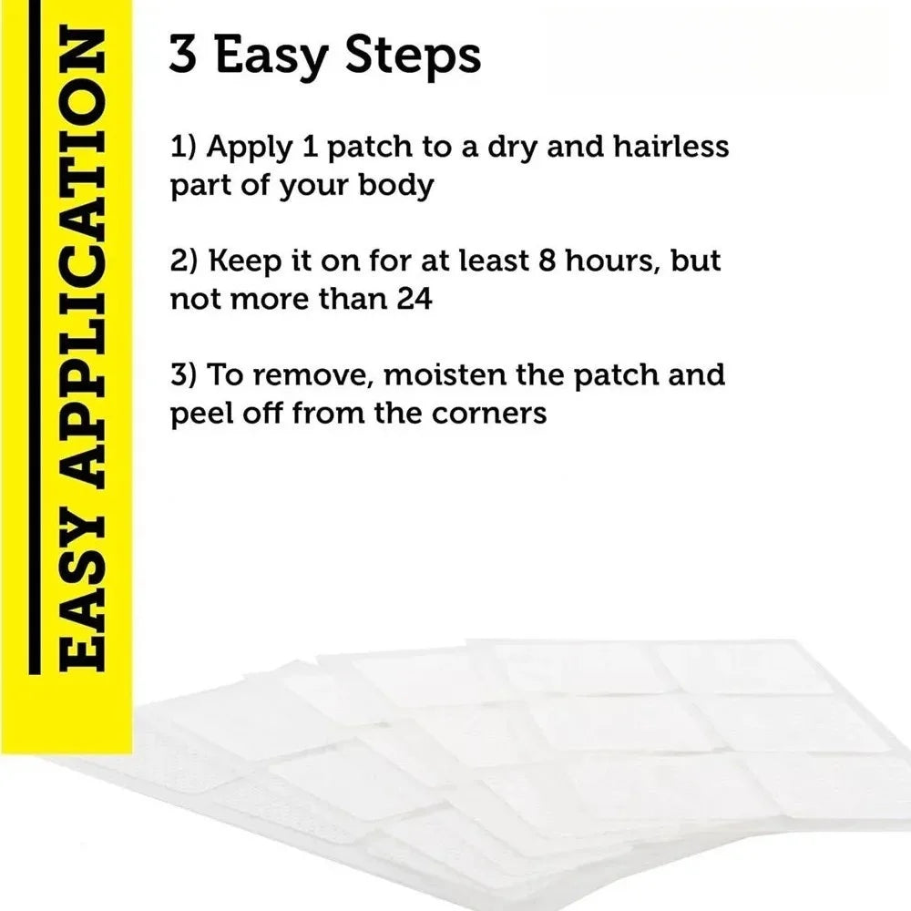 30 Patches Coenzyme Q10 Transdermal Patches Powerful Antioxidant For Heart & Brain Health And Energy