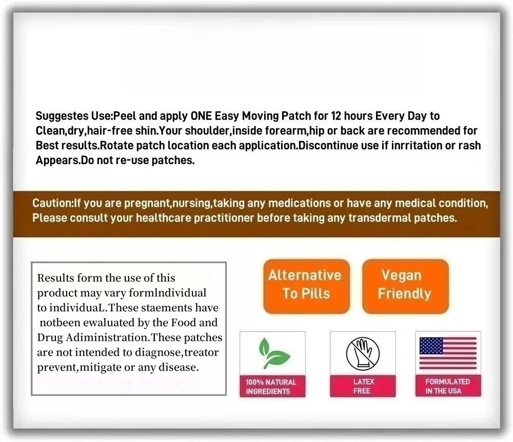 30 Patches Coenzyme Q10 Transdermal Patches Powerful Antioxidant For Heart & Brain Health And Energy